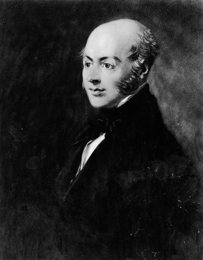 John Constable, graviert von David Lucas, 1843 von Charles Robert Leslie